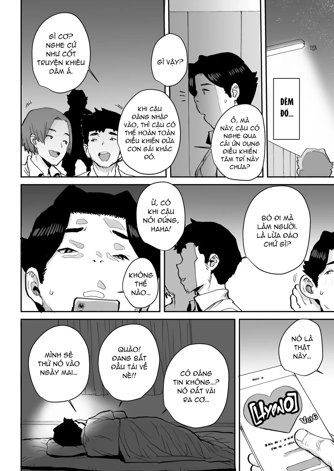 HentaiVN.net - Ảnh 9 - Ottori JK Saimin Appli de Bonyuu Mama - Oneshot
