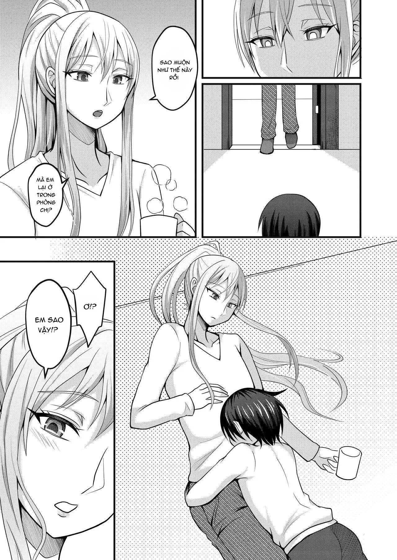 HentaiVN.net - Ảnh 9 - Amaetagari na Otouto wa Onee-chan Banare ga Dekinai - Oneshot