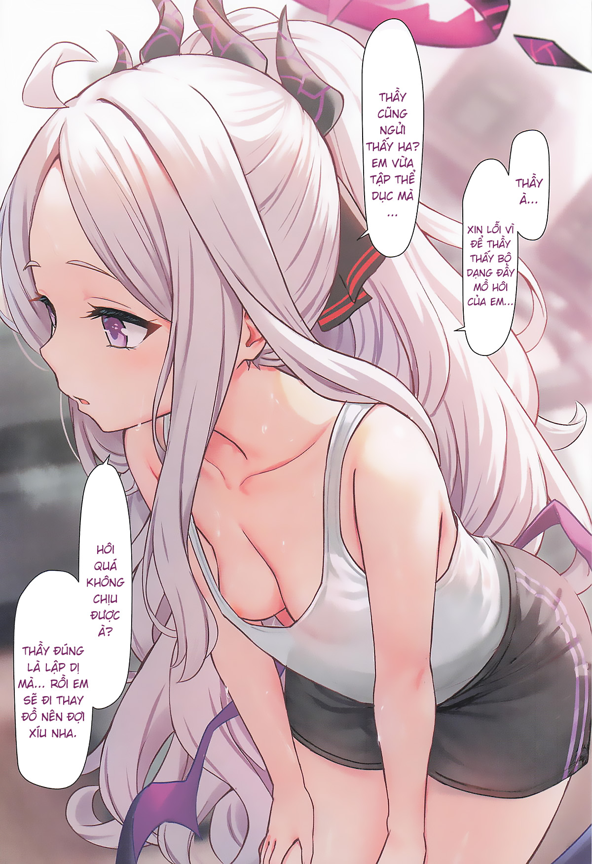 HentaiVN.net - Ảnh 10 - Thầy ơi~ Em nóng quá... sao bây giờ? - Oneshot
