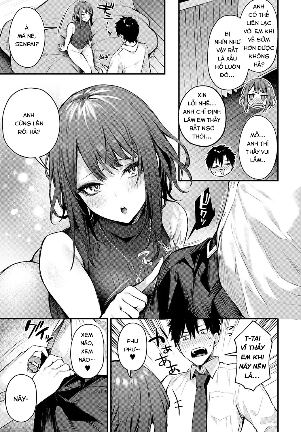 HentaiVN.net - Ảnh 9 - Machikirenai Kouhai Kanojo Tsujinaka-Chan [待ちきれない後輩彼女辻中ちゃん] - Oneshot