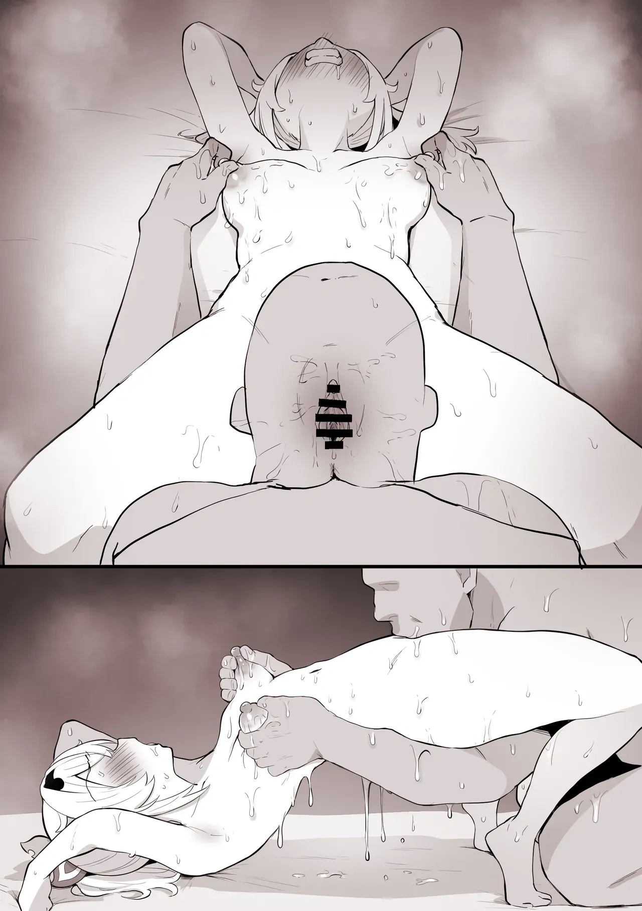 HentaiVN.net - Ảnh 10 - Tổng hợp Oneshot (Hololive) của Kokemomo - Iroha và trận đấu sumo lotion