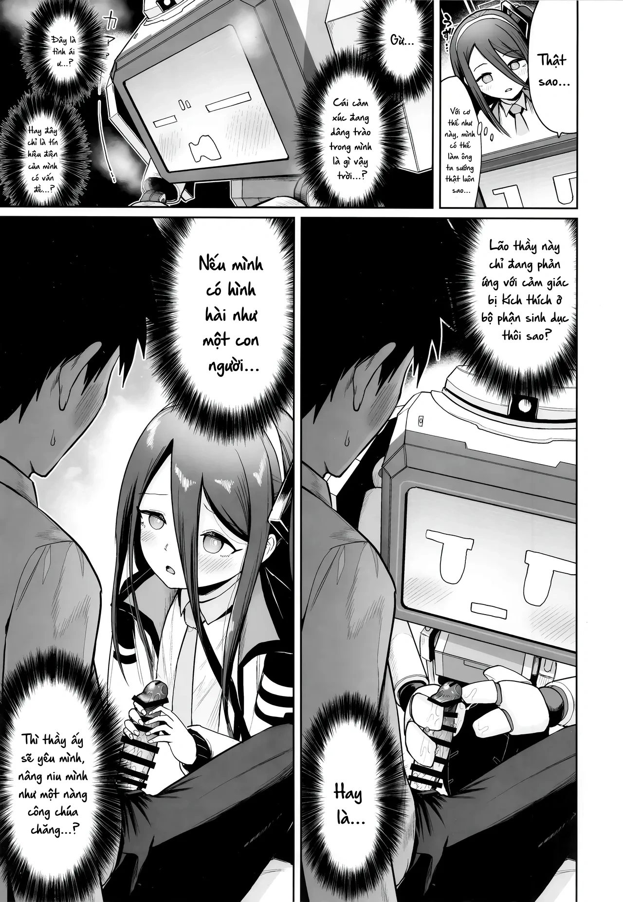 HentaiVN.net - Ảnh 10 - Bất kể nhân dạng, em vẫn là em - Oneshot