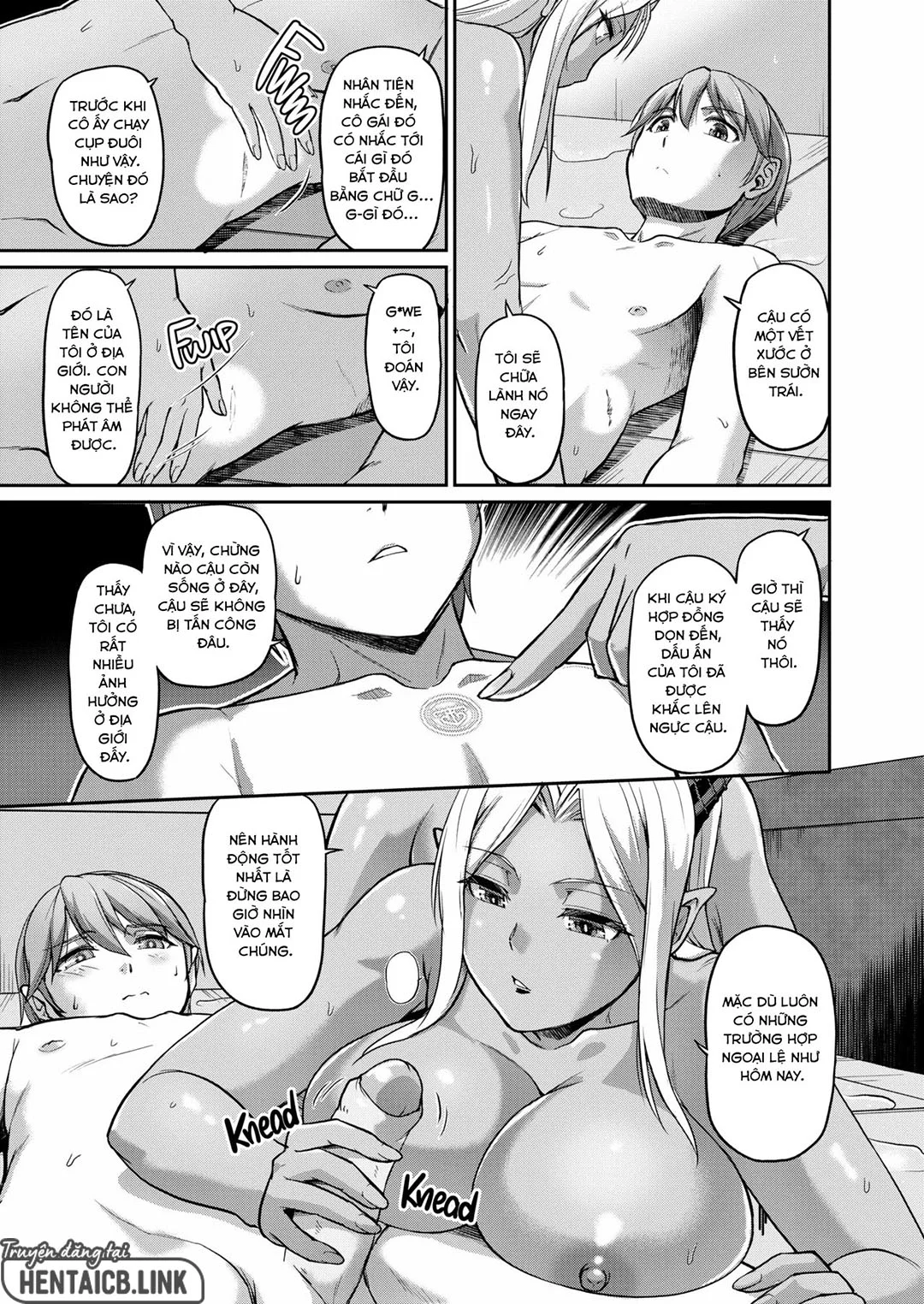 HentaiVN.net - Ảnh 9 - Cuộc sống hàng ngày tại Nữ quái trang viên - Ch. 9