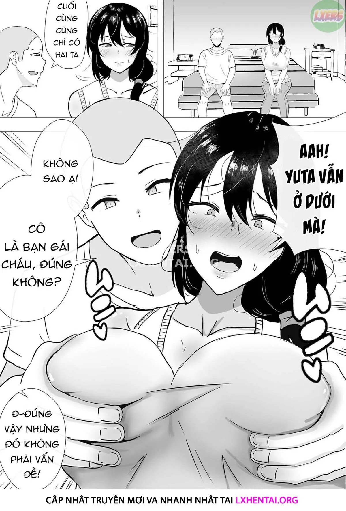 HentaiVN.net - Ảnh 9 - TomoKano Kaa-chan~ Daisuki na Ore no Hahaoya wa Aho na Shinyuu no Kanojo~ [My Mom Is My Friend's Girlfriend] - Chap 2