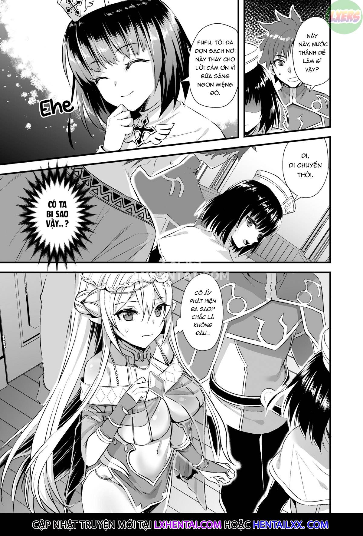 HentaiVN.net - Ảnh 9 - Để mắt đến nàng Elf nóng bỏng ở thế giới khác - Chap 2