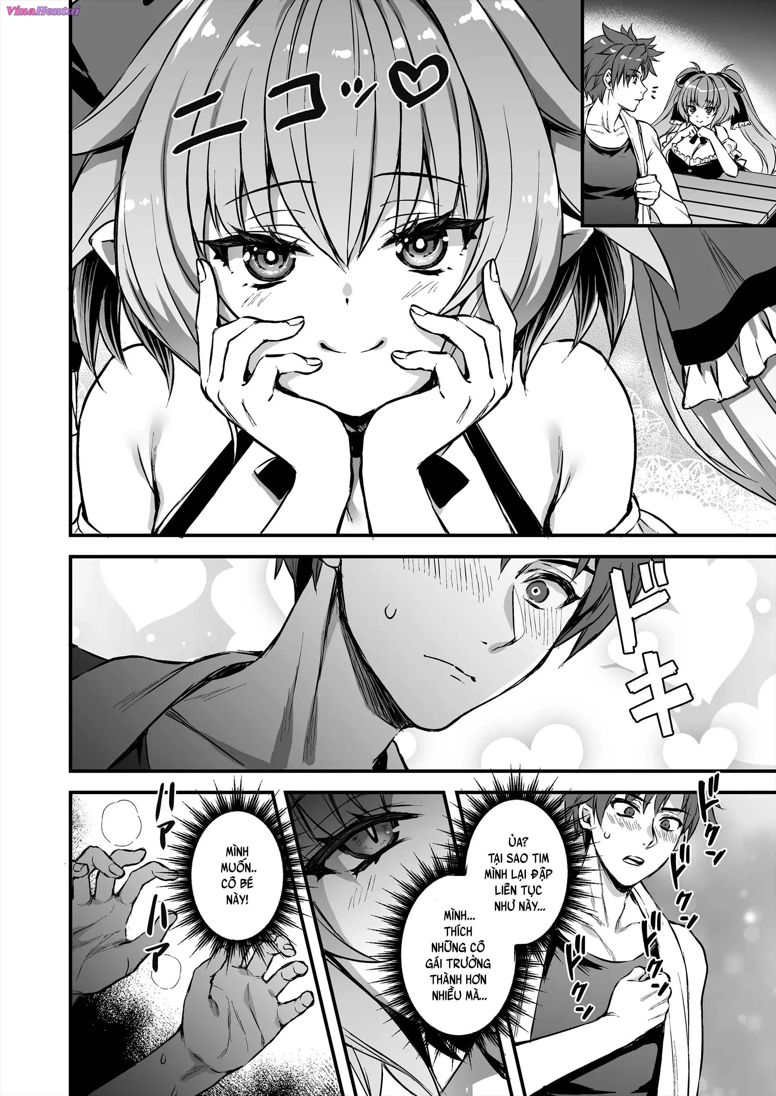 HentaiVN.net - Ảnh 9 - Để mắt đến nàng Elf nóng bỏng ở thế giới khác - Chap 8