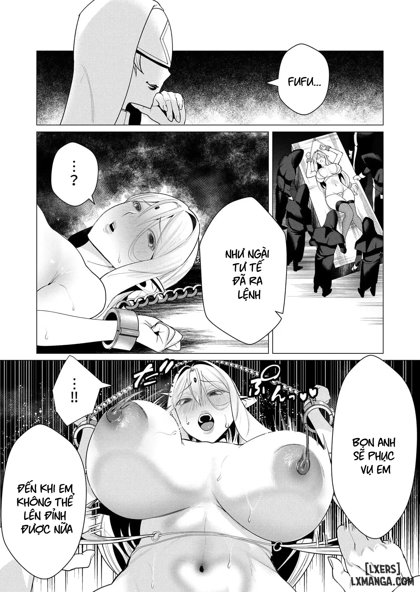 HentaiVN.net - Ảnh 9 - Vị Anh Hùng Muốn “Vợ Người Ta” Làm Phần Thưởng - Chap 5 : [NTR?] Dũng sĩ x Nữ Tư Tế