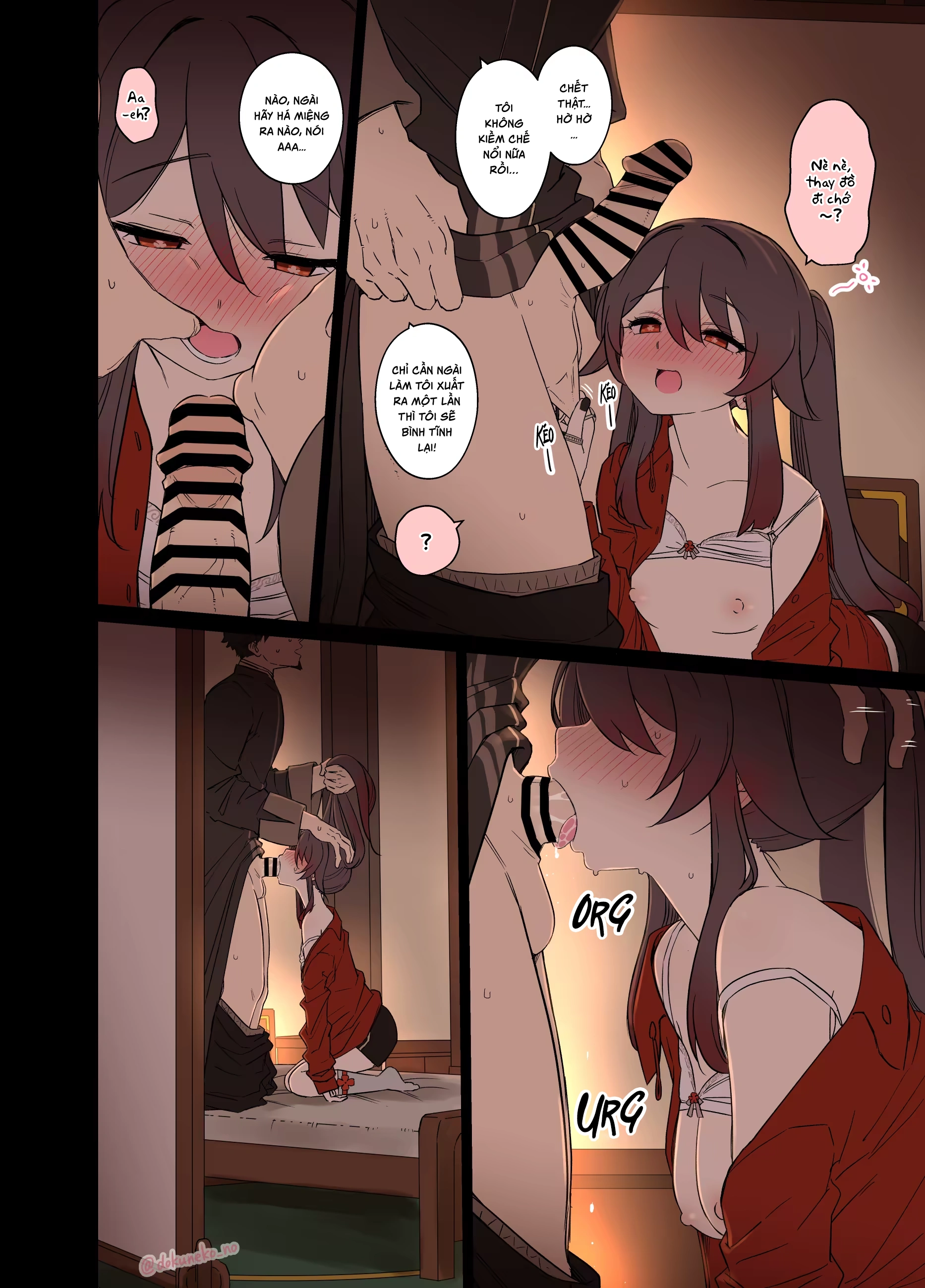 HentaiVN.net - Ảnh 10 - Làm chuyện xấu với Đường Chủ đang say xỉn! - Oneshot(1+2)