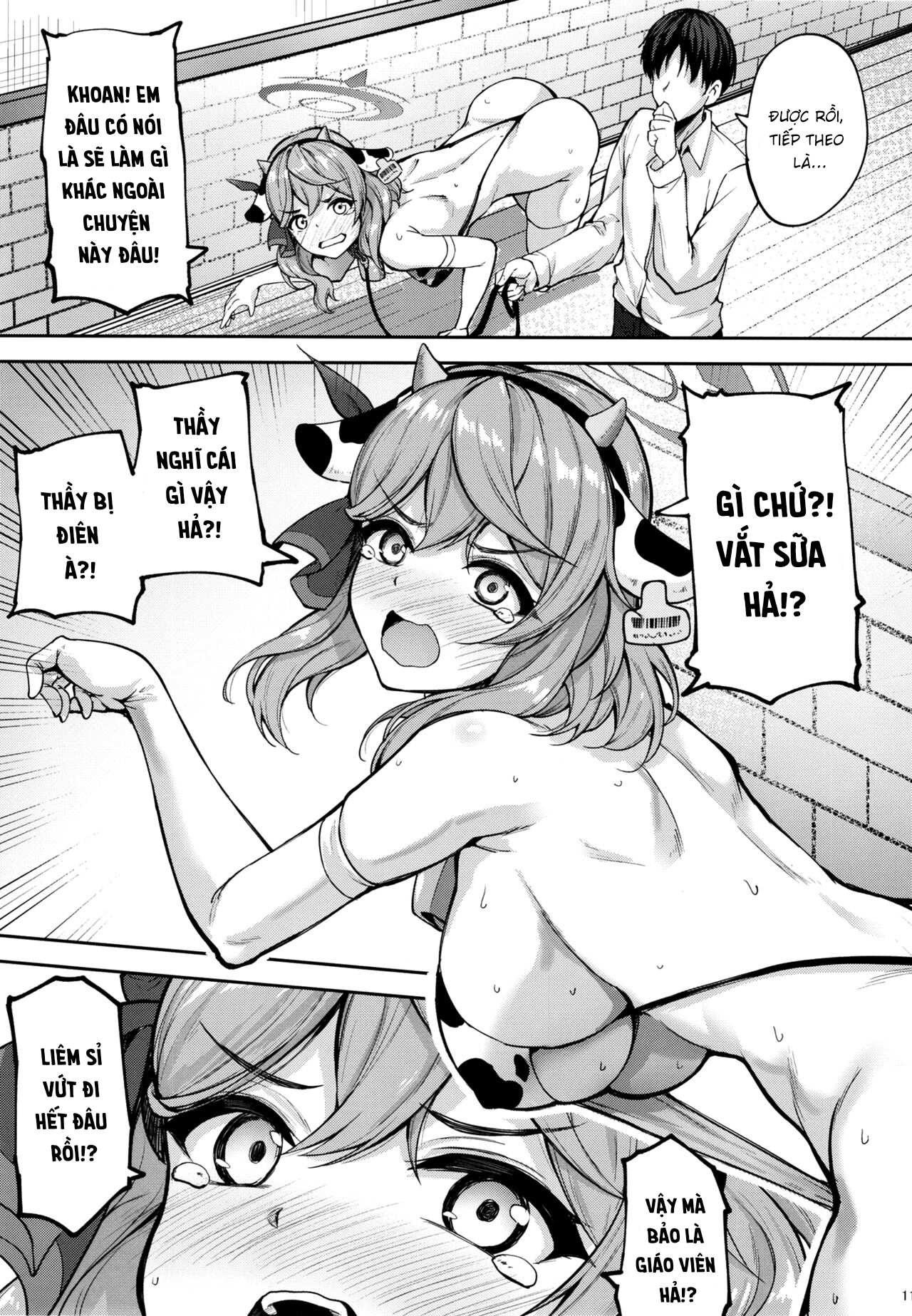 HentaiVN.net - Ảnh 10 - Thầy nghiêm túc đấy chứ, Sensei!? - 1_1