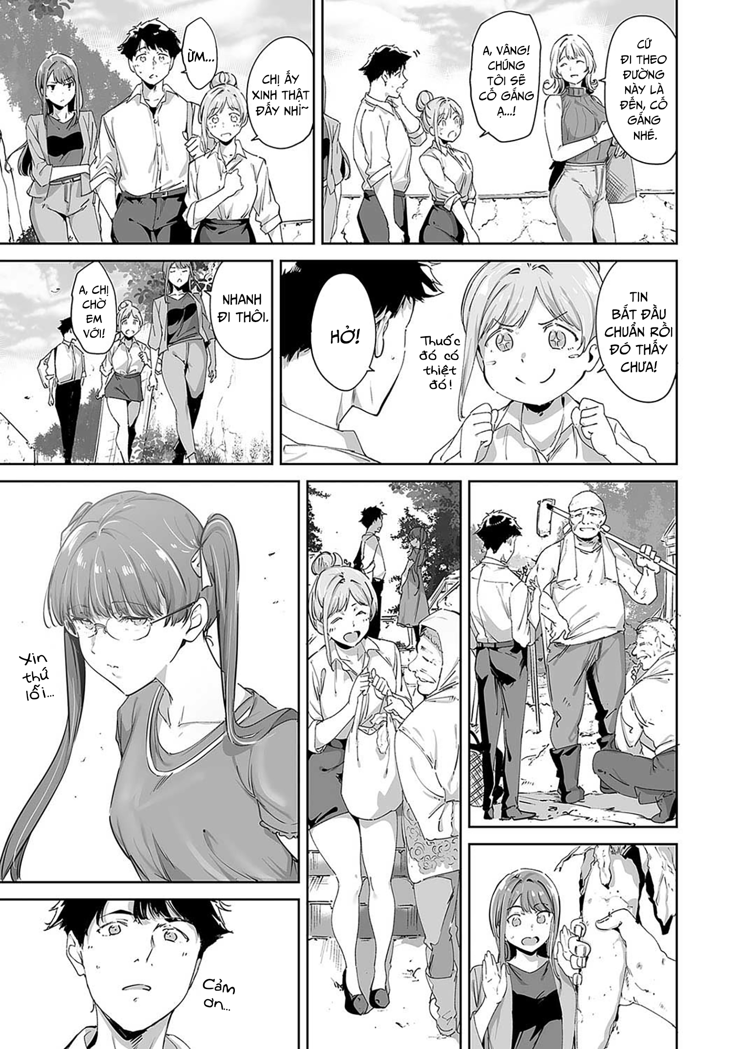 HentaiVN.net - Ảnh 11 - Hòn đảo phi luân lý - Chap 1: Bị 2 chị em trên đảo dụ dỗ.