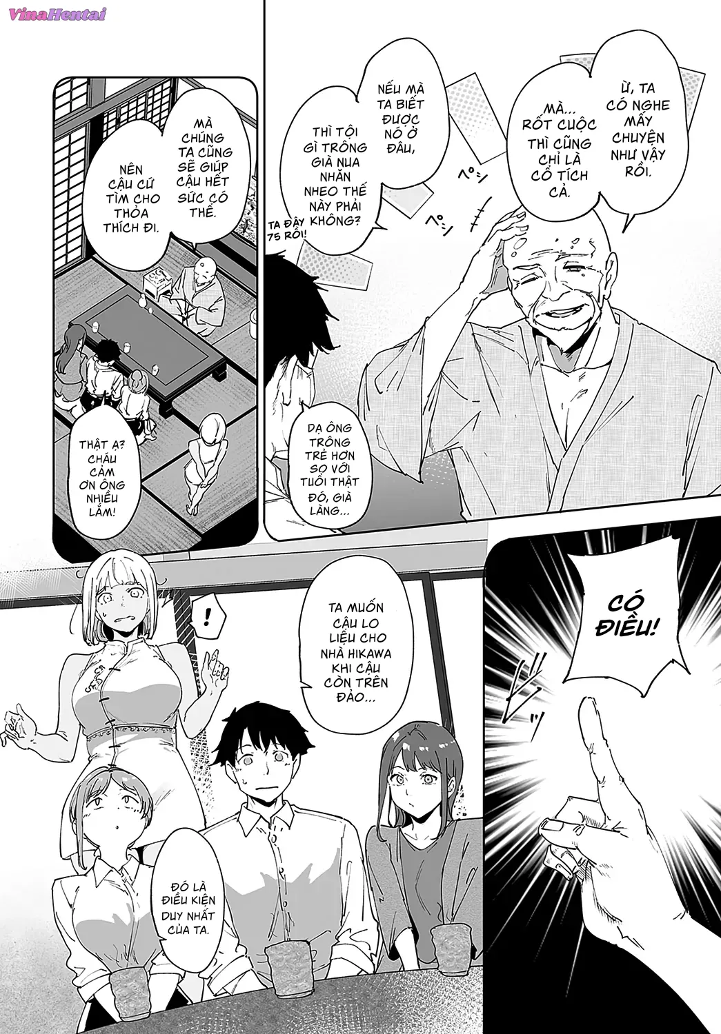 HentaiVN.net - Ảnh 10 - Hòn đảo phi luân lý - Chap 3: Tham dự lễ hội với 3 cô em ngọt nước (Phần đầu).