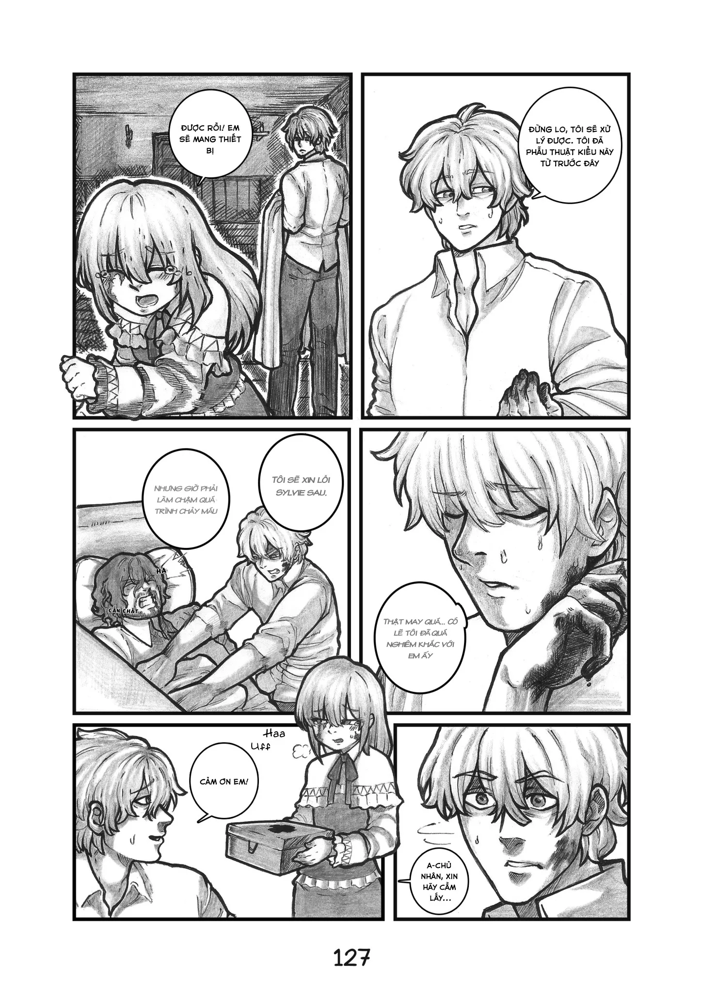 HentaiVN.net - Ảnh 9 - Life With A Slave -Teaching Feeling - 8_chaper-8