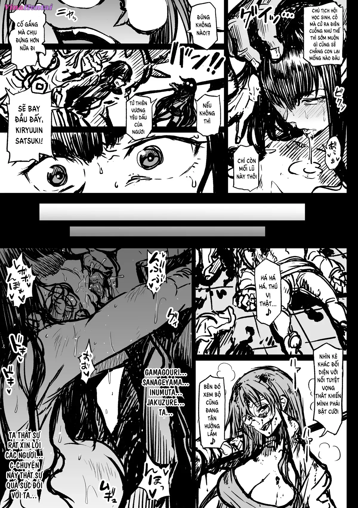 HentaiVN.net - Ảnh 9 - Tổng hợp truyện vẽ bởi Ahemaru [Shinobu-san no Goumon Shiken ; Sanwa De Moshimo... ; Naedoko no Frieren ; Ganbatta Fern-san, Uragiri no Bakugou Mama] - Itte wa Ikenai Satsuki-sama (Đừng có lên đỉnh, Satsuki-sama)