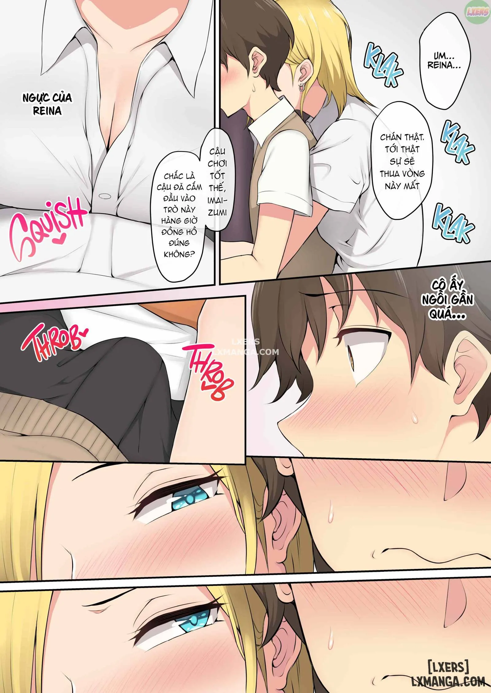 HentaiVN.net - Ảnh 9 - Imaizumi đưa cả bầy Gyaru về nhà mình - Chapter 1