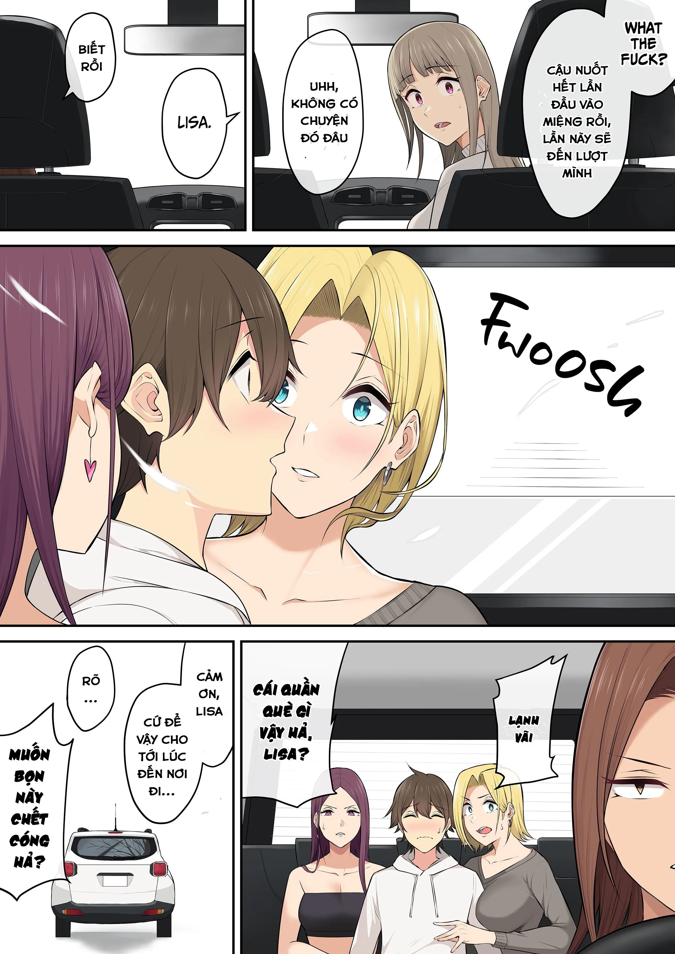 HentaiVN.net - Ảnh 9 - Imaizumi đưa cả bầy Gyaru về nhà mình - Chap 5