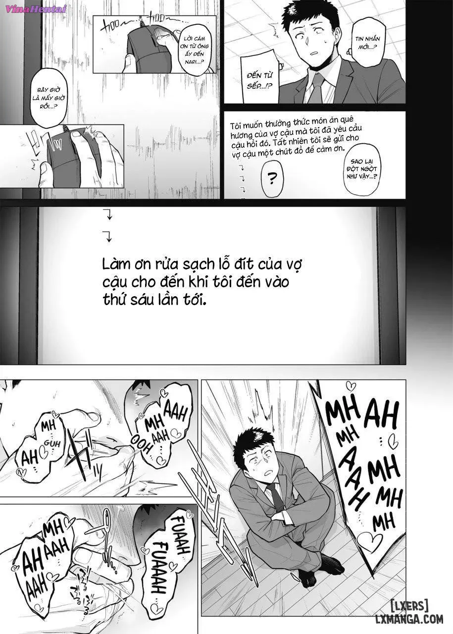 HentaiVN.net - Ảnh 8 - Sự hy sinh của Người vợ  - Chương 5