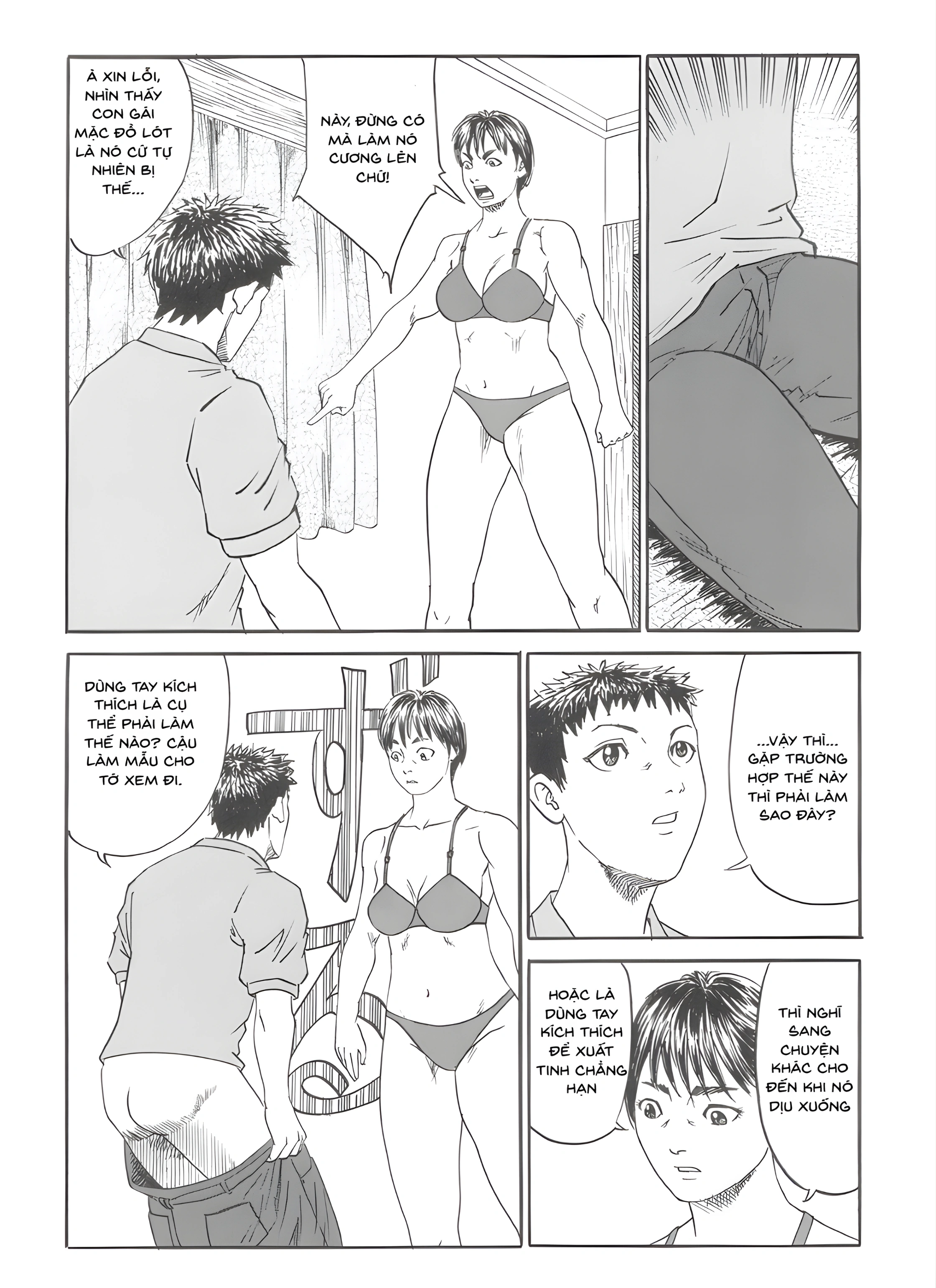 HentaiVN.net - Ảnh 9 - Giáo Dục Giới Tính Mới - Chap 1