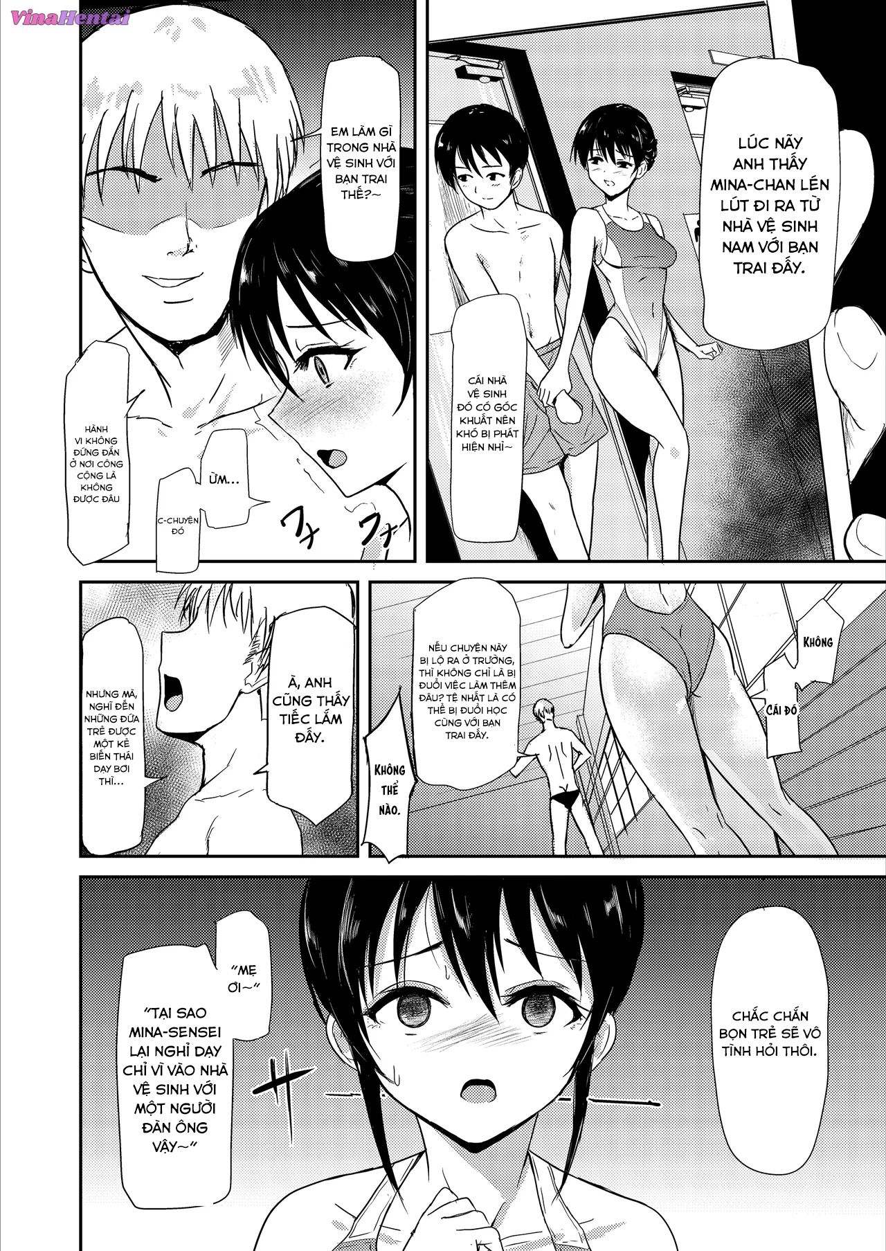 HentaiVN.net - Ảnh 9 - [Ginchaya (Gincha)] Suiei Giảng viên no Seisona Kanojo ga Baitosakide Netorarerumade... [Kỹ thuật số] - chương 1