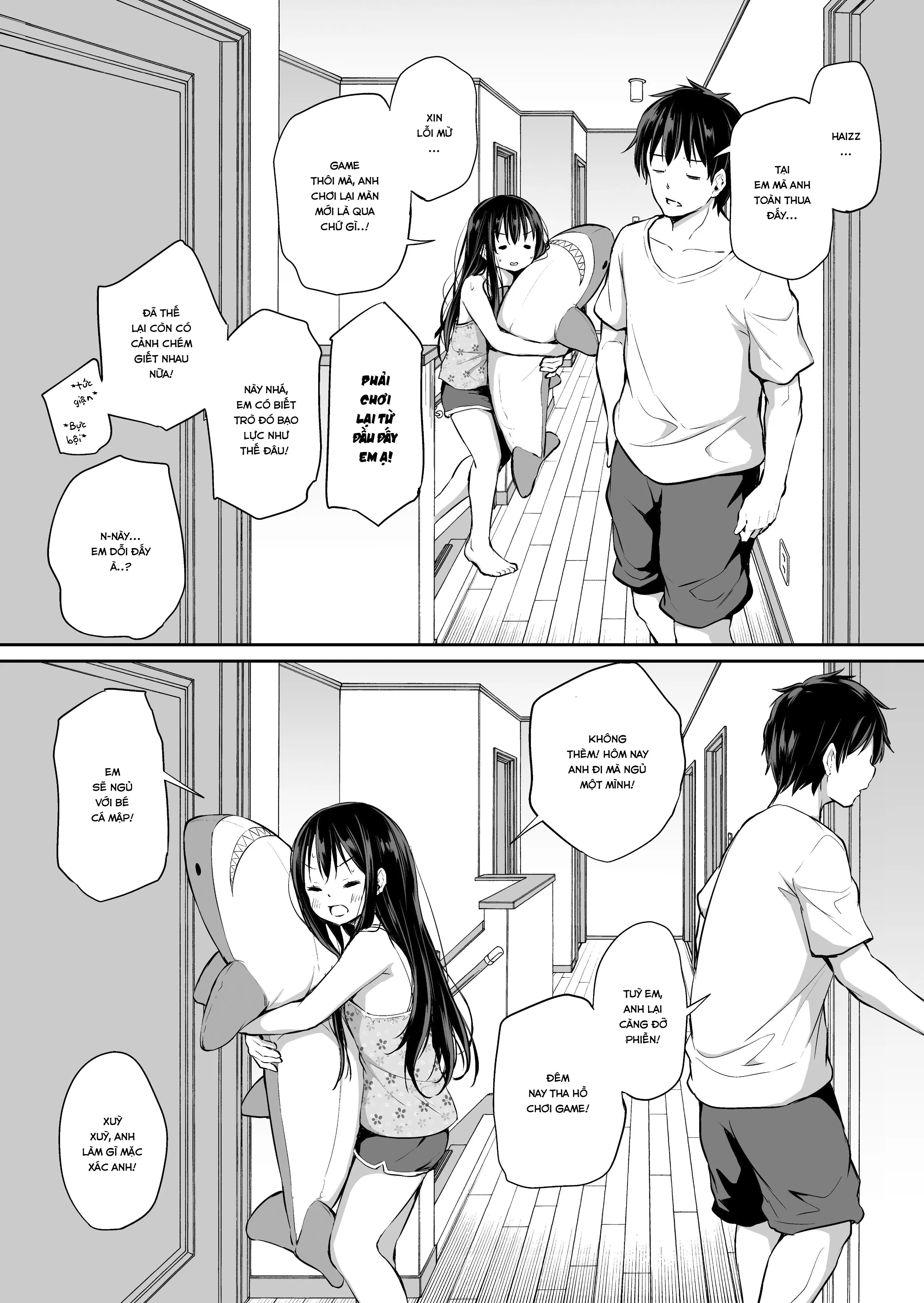 HentaiVN.net - Ảnh 9 - Cuộc sống thường ngày với cô em gái Tsundere - Chap 4: Ít cơm tró hơn để dành chap 5