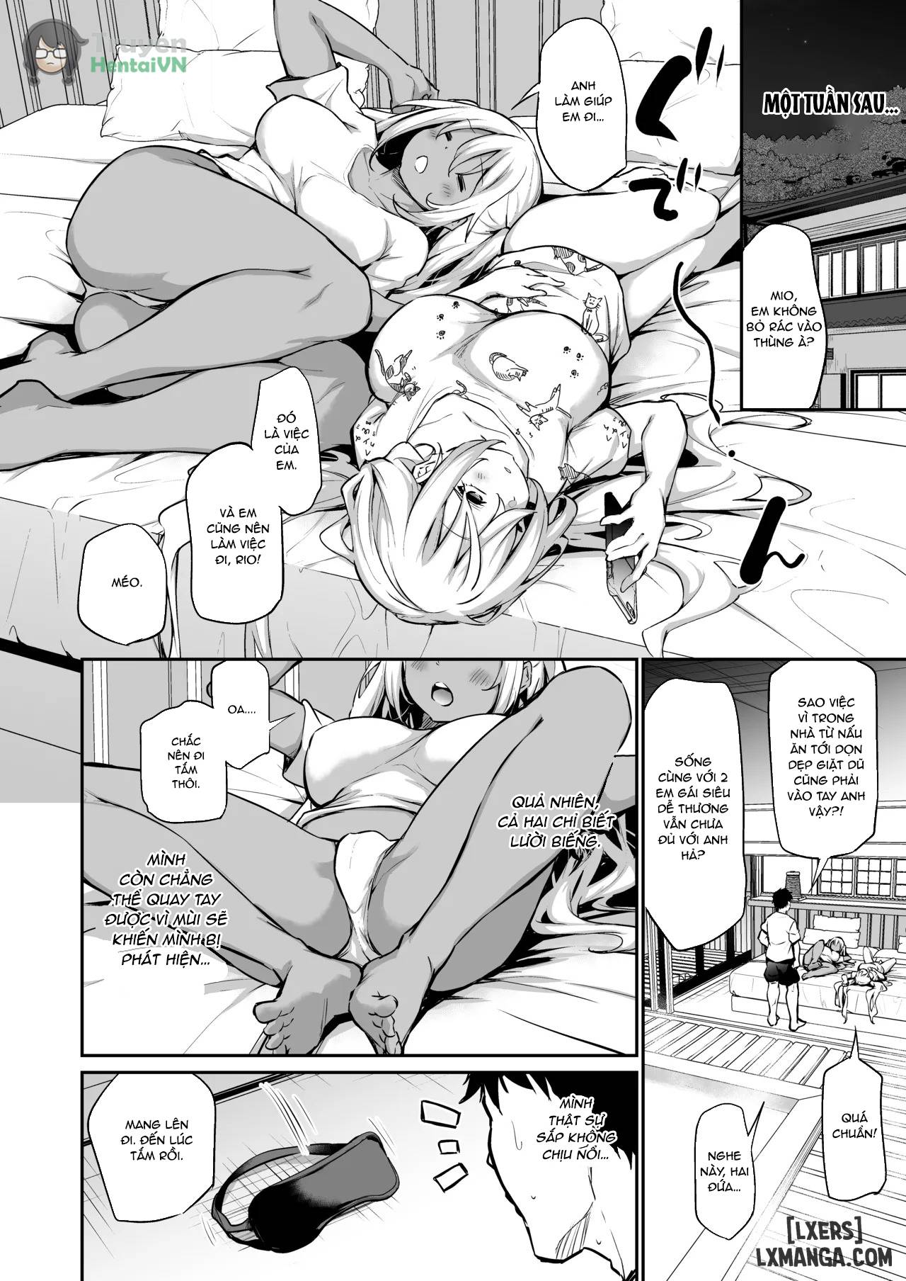 HentaiVN.net - Ảnh 9 - Imouto-tachi o Haramasenai to Derarenai Mura - Oneshot