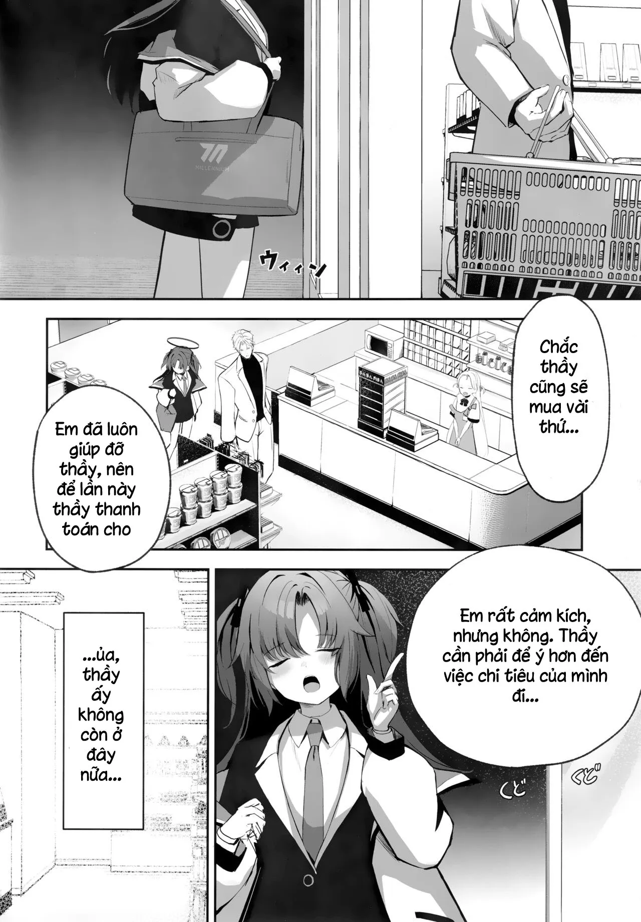 HentaiVN.net - Ảnh 9 - Cơn mưa và sự vội vàng [Ame to Shousou ; rain and impatience ; 雨と焦燥] - Oneshot