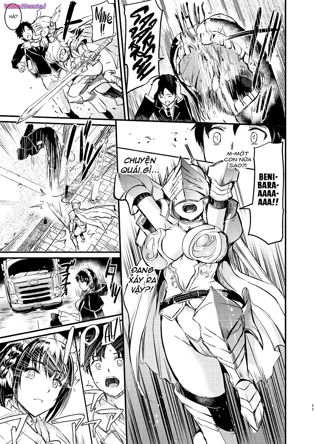 HentaiVN.net - Ảnh 10 - Akuma De Maid - Chương 1