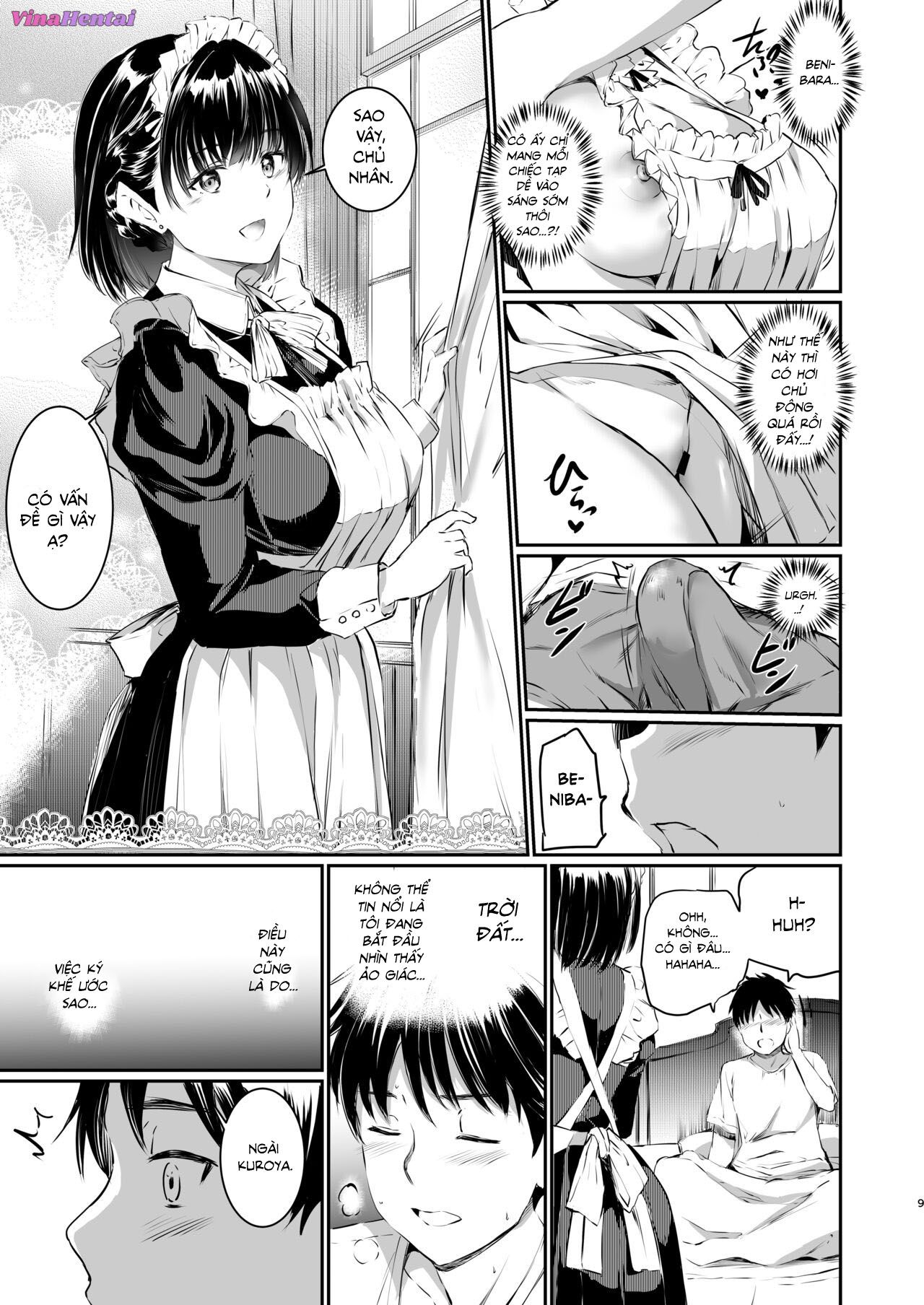 HentaiVN.net - Ảnh 10 - Akuma De Maid - Chương 3