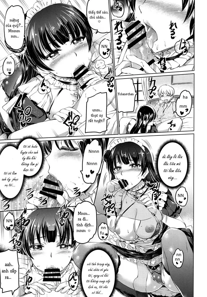 HentaiVN.net - Ảnh 8 - Da-Maid Yohane no Houshiroku ( Love Live! Sushine!! ) [堕メイドヨハネの奉仕録] - Oneshot