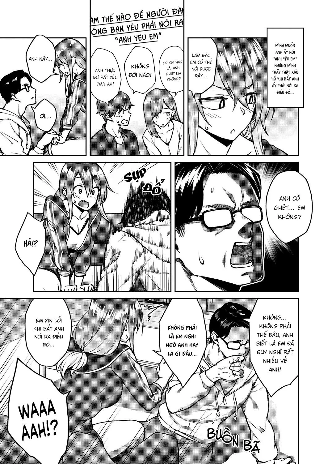 HentaiVN.net - Ảnh 9 - Hãy yêu em đi ~Từ bây giờ, và cả về sau~ [Omoi Omoware; Love Me] - Chap 1