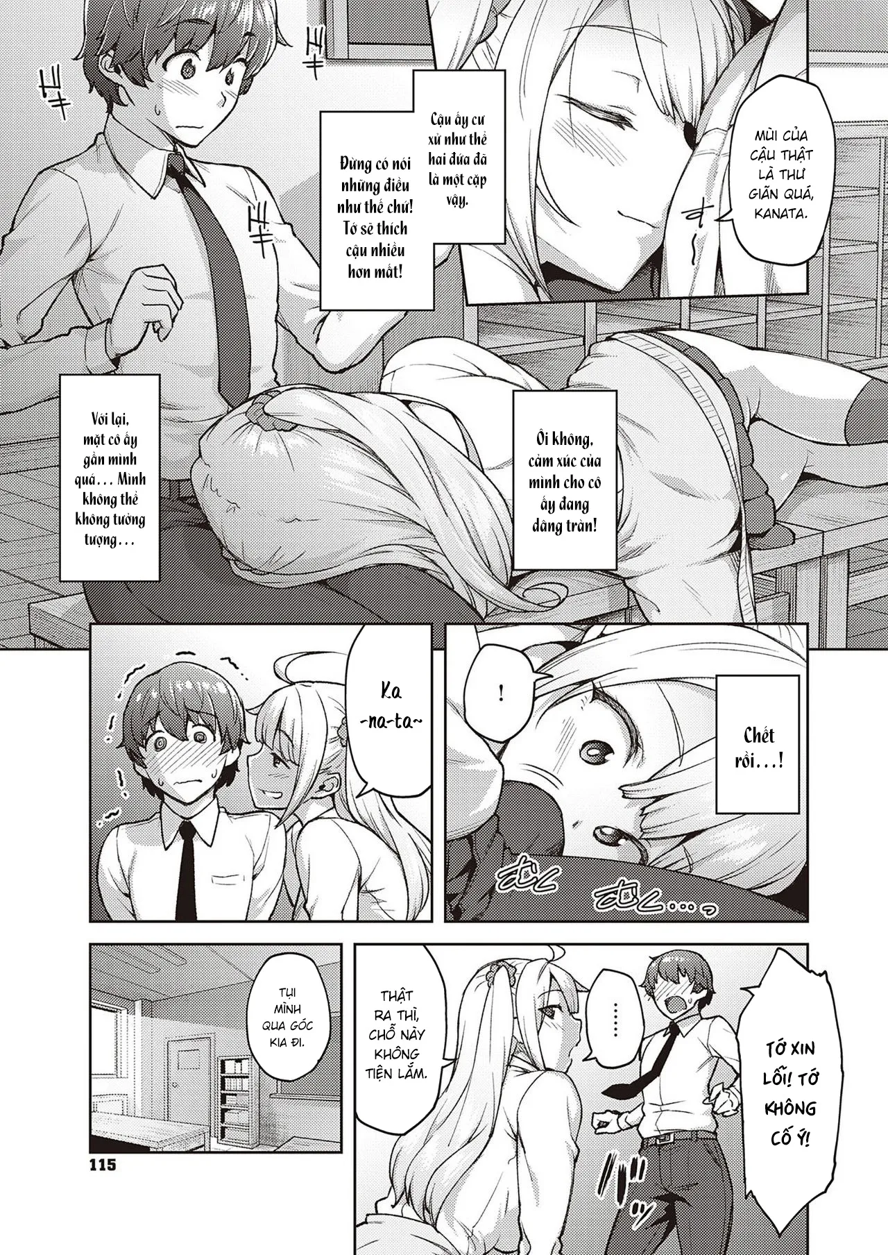 HentaiVN.net - Ảnh 9 - Làm ơn! Đừng trêu tớ nữa mà, Tachibana-san! [Karakawanaide Tachibana-san; Please don't tease me, Tachibana-san] - Oneshot