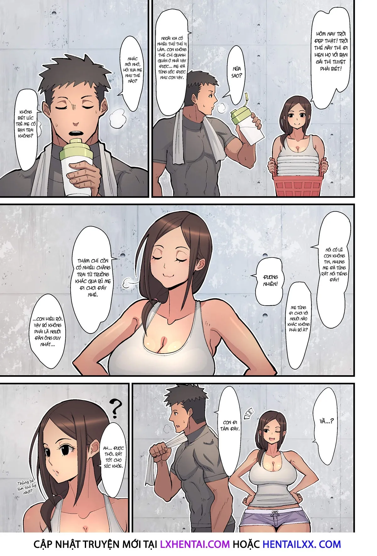 HentaiVN.net - Ảnh 7 - Haha kara Inbo ni Natta Wake [How I Went From Mom to Slut] - Oneshot - Không che
