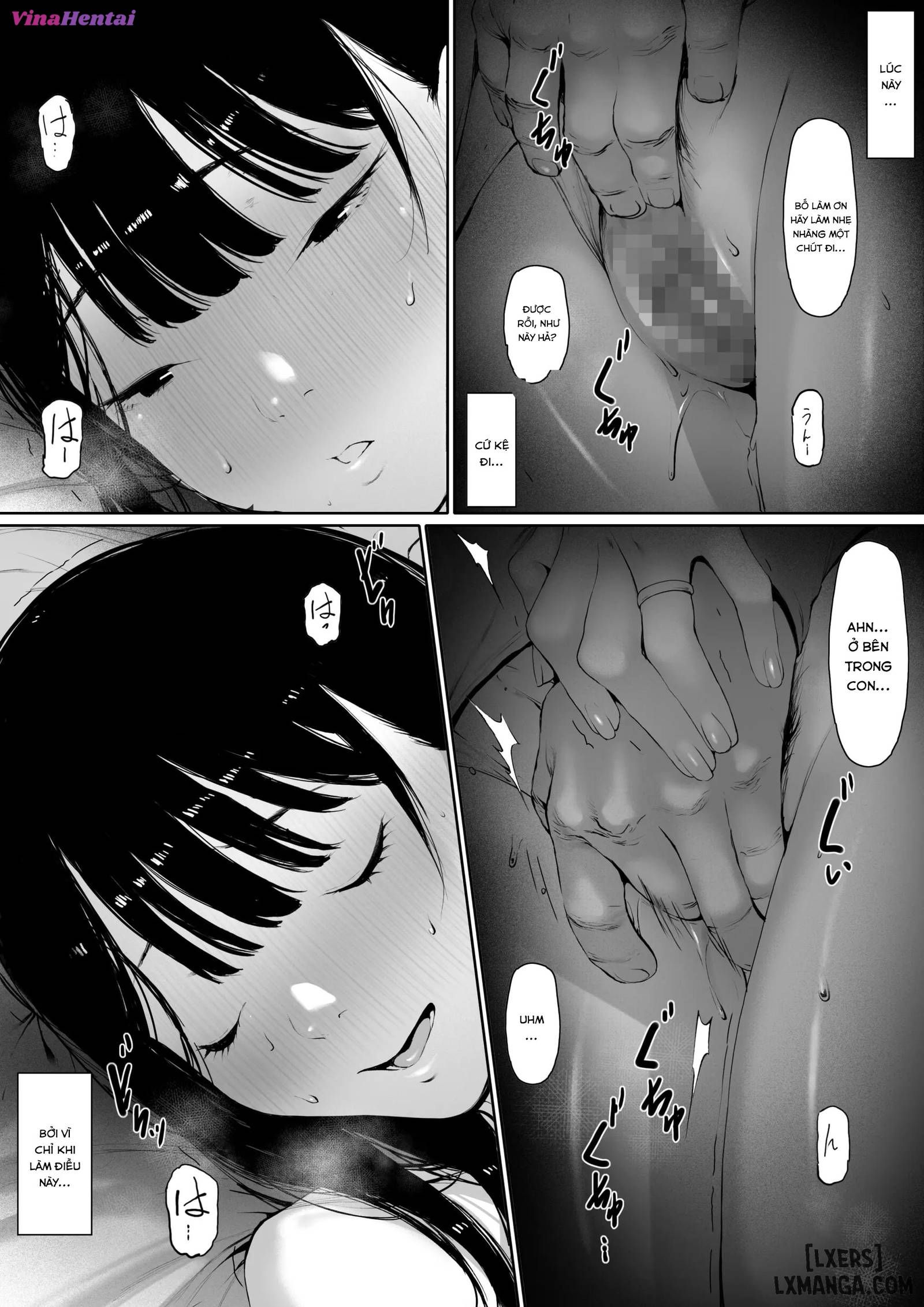 HentaiVN.net - Ảnh 9 - 3. Ánh nhìn của bố chồng 3 - Oneshot
