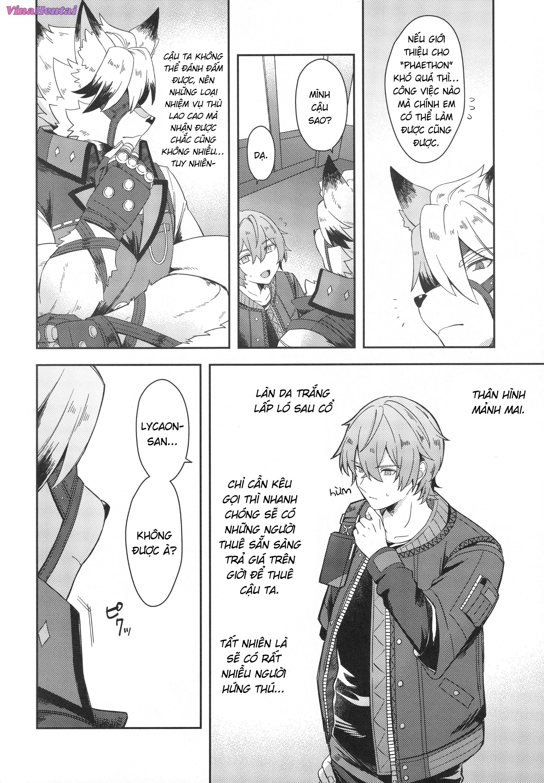 HentaiVN.net - Ảnh 10 - Oshiete Kudasai Lycaon-san - oneshot tạch