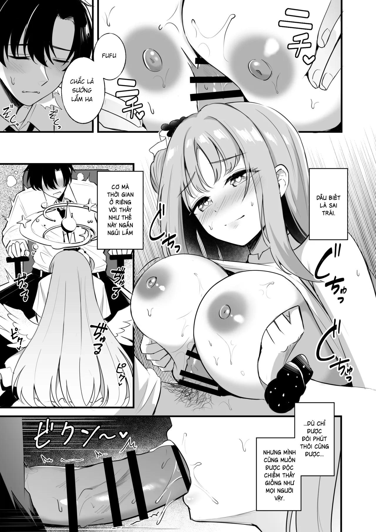 HentaiVN.net - Ảnh 10 - Bé hư của mỗi riêng thầy mà thôi. - Oneshot