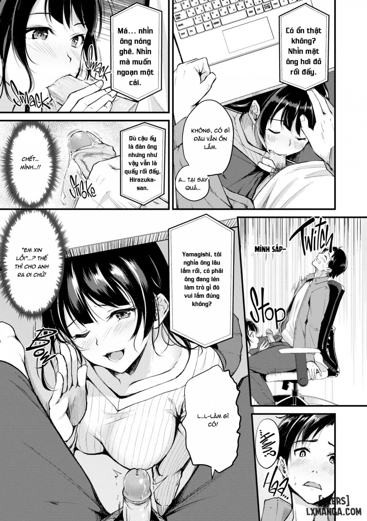 HentaiVN.net - Ảnh 9 - Fushidara Working - Chap 4 - Remote