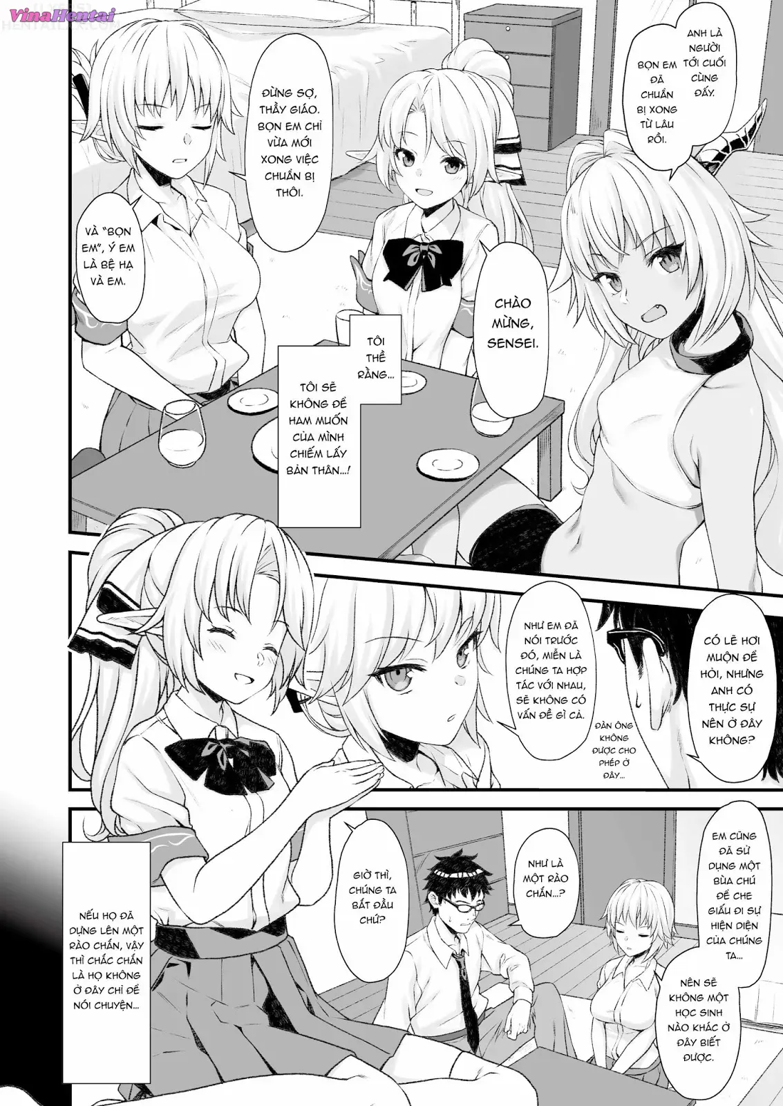 HentaiVN.net - Ảnh 9 - Assisted Mating [Enjou Kouhai] - Chap 4