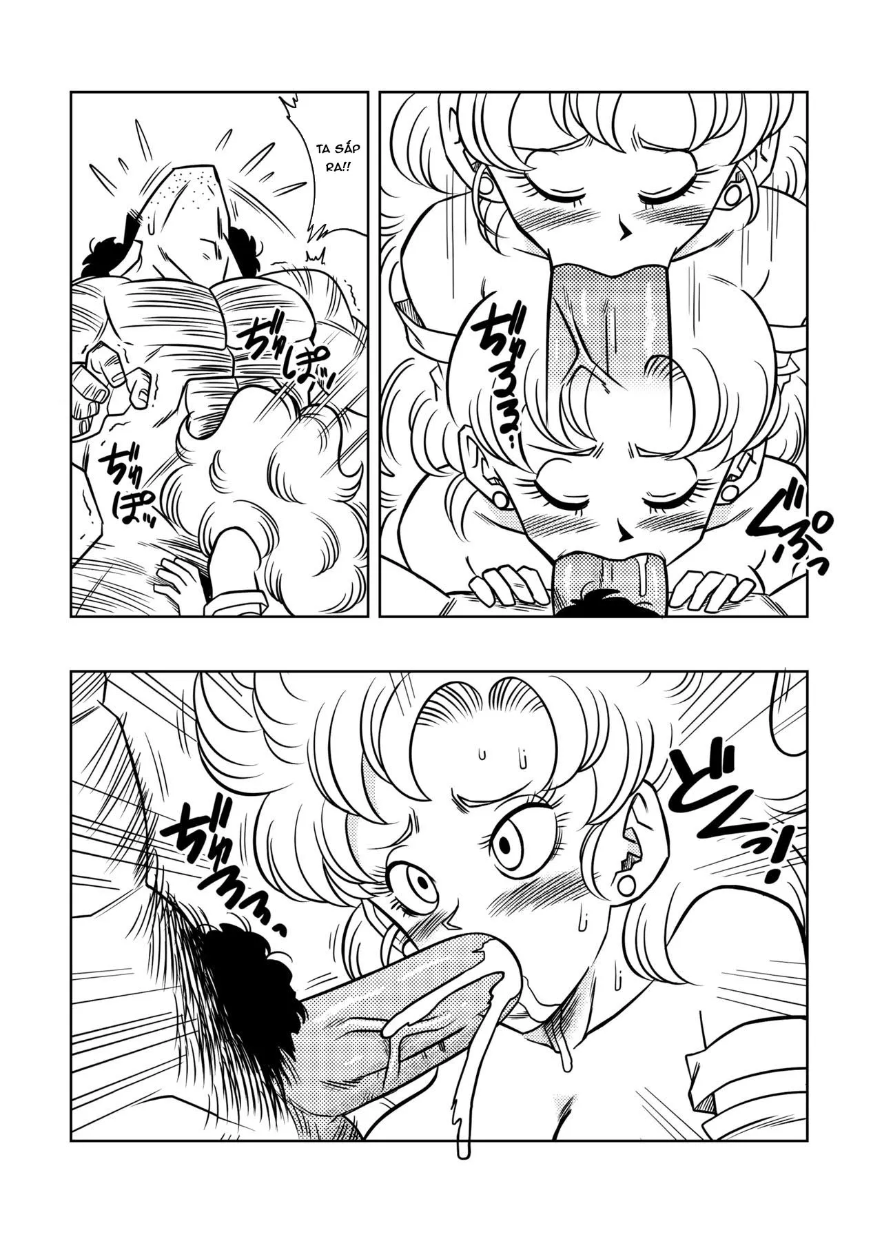 HentaiVN.net - Ảnh 9 - Huấn luyện bí mật của Mr Satan (Dragon Ball Z) [Mr Satan's Secret Training] - Oneshot