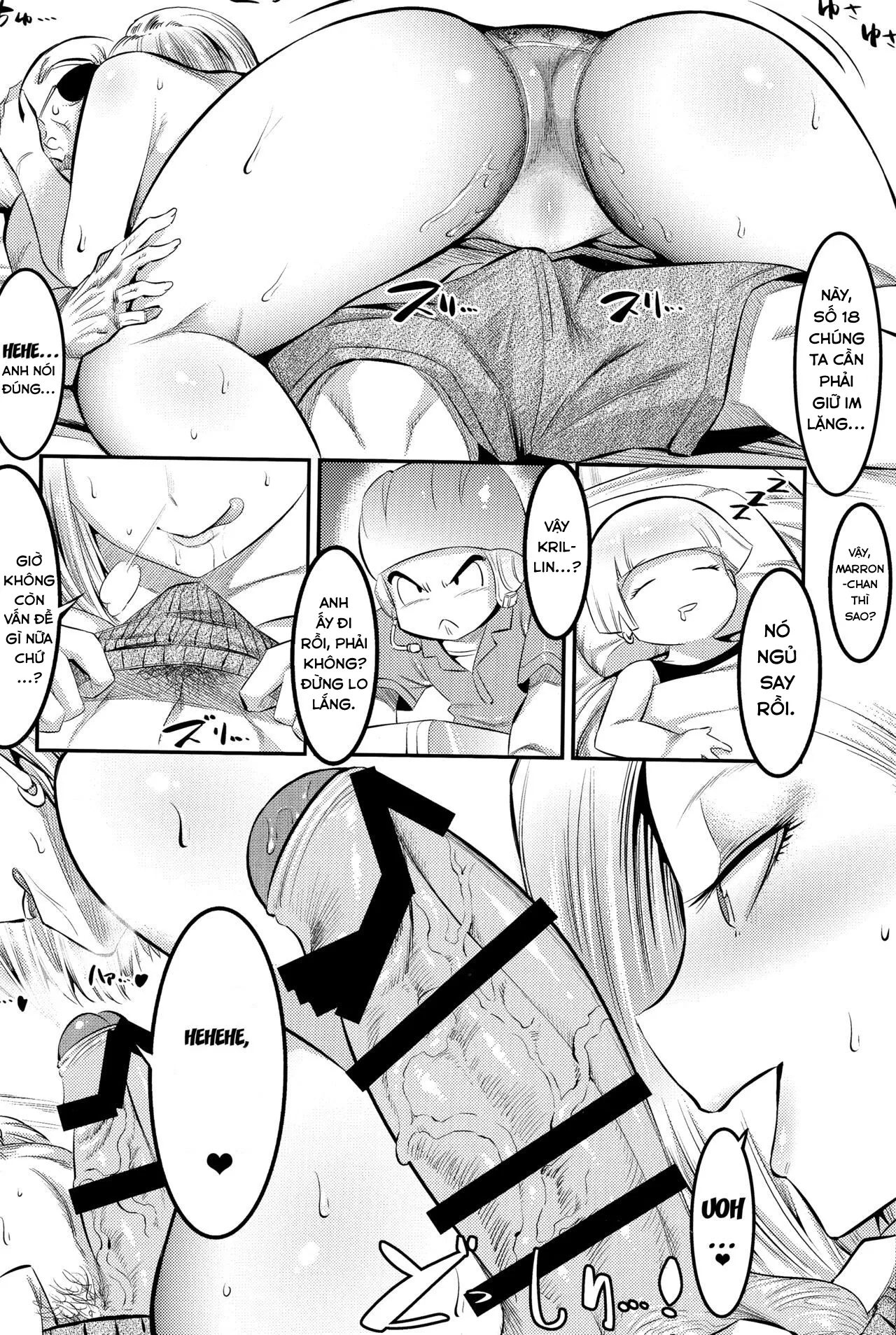 HentaiVN.net - Ảnh 9 - A Story About How Android 18 Squeezes Me Dry Everyday (Dragon Ball Z) [18号に毎日無理やりザーメン搾り取られる本 (ドラゴンボールZ)] - Oneshot
