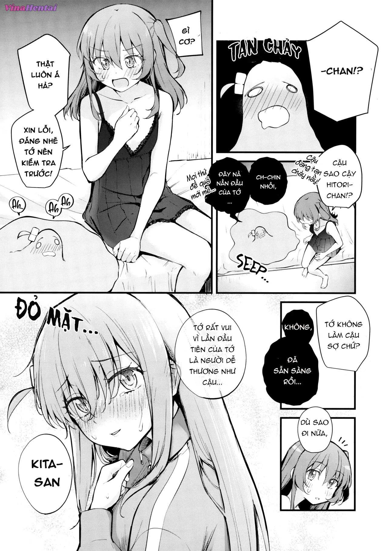 HentaiVN.net - Ảnh 9 - Cuộc gặp gỡ tại Tokyo: Ghé thăm nhà thổ bách hợp (Bocchi the Rock!) - Oneshot