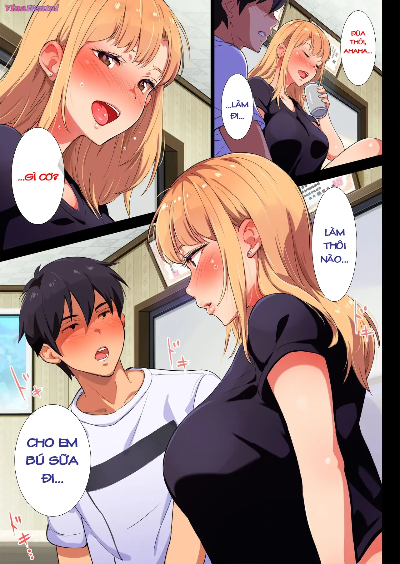 HentaiVN.net - Ảnh 9 - Tình Chị Em Cảm Động~ [Ane wa Yanmama Junyuuchuu in Jikka; My Former-Delinquent Sister is Breastfeeding at Home] - Part 1. Sữa Mẹ Là Thức Ăn Tốt Nhất Cho Sức Khỏe Của Trẻ Sơ Sinh Và `Cậu` Của Trẻ Nhỏ
