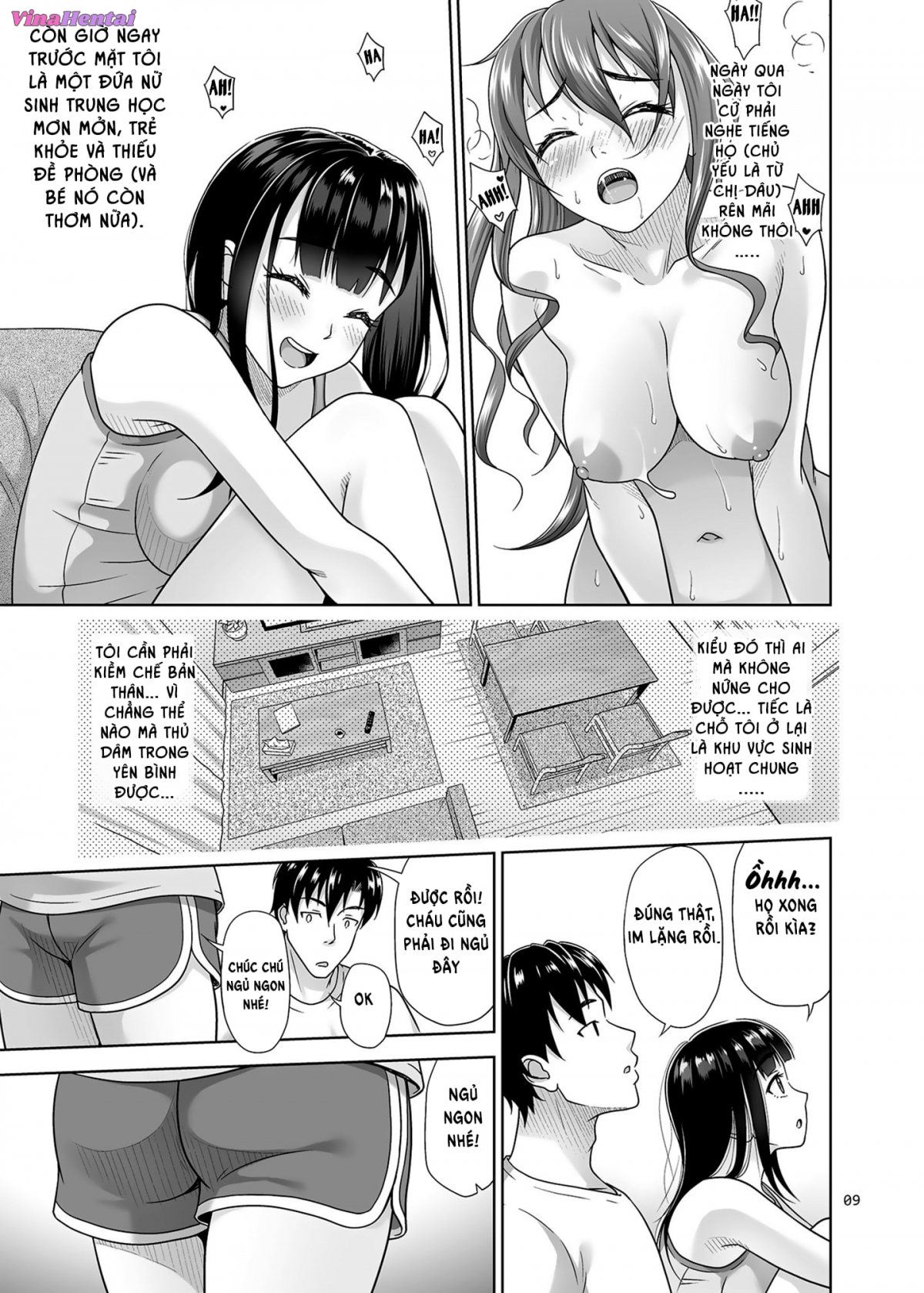 HentaiVN.net - Ảnh 9 - Tôi lấy nó ra giúp bạn nhé? - Oneshot