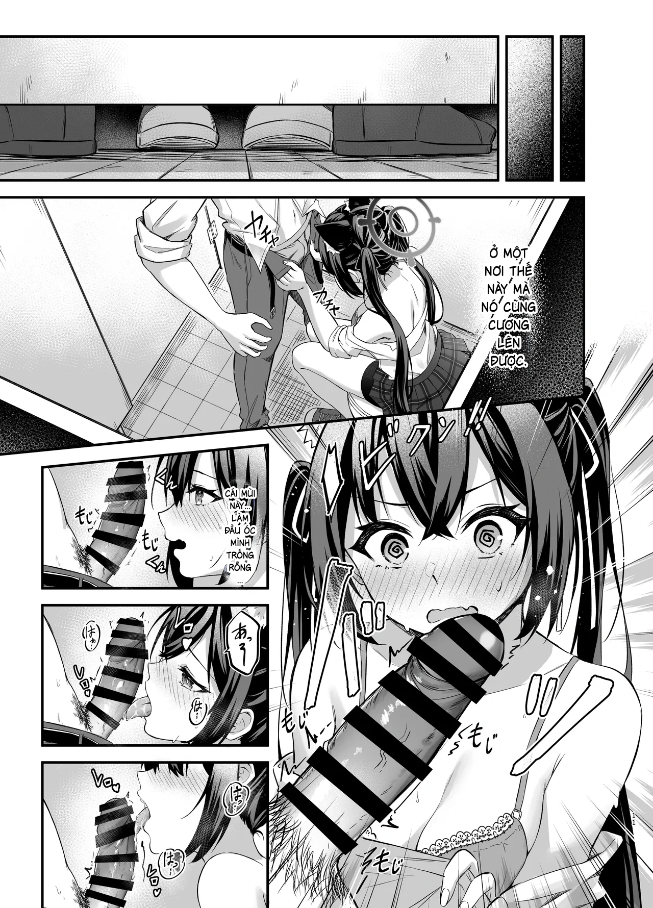 HentaiVN.net - Ảnh 10 - Giờ làm thêm của Serika. - 1_one-shot-kho-dai