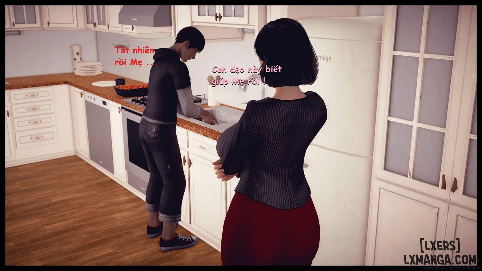 HentaiVN.net - Ảnh 9 - HUẤN LUYỆN NGƯỜI MẸ XINH ĐẸP - Chương 1.6