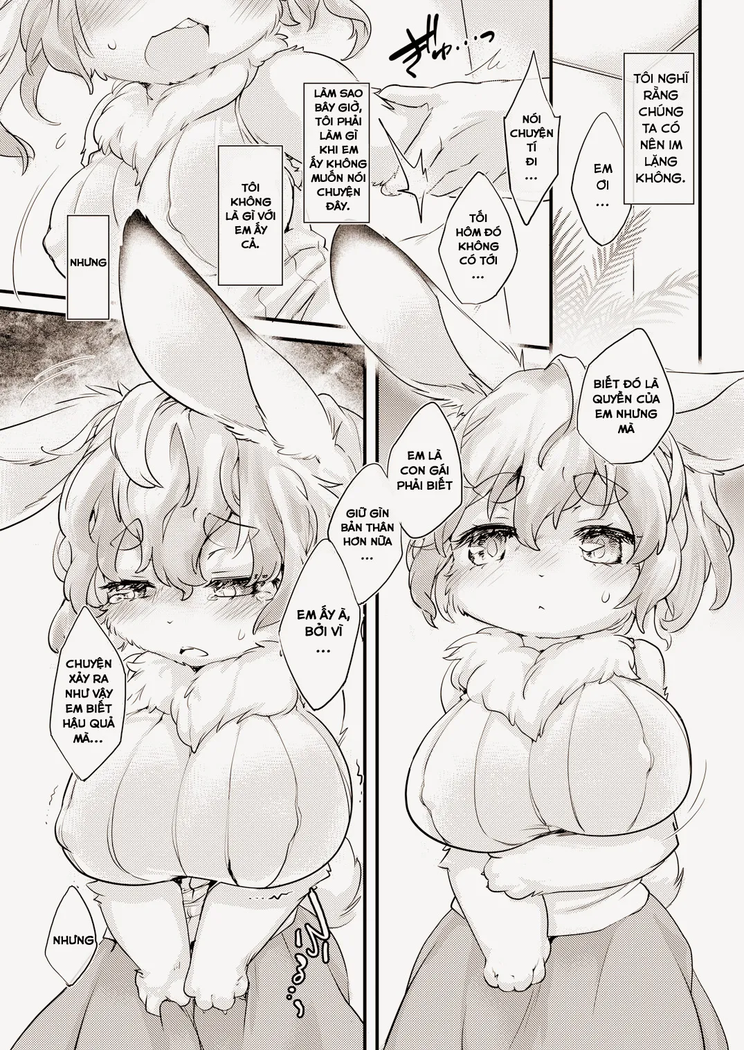 HentaiVN.net - Ảnh 10 - Cách để yêu bạn gái thỏ - Oneshot