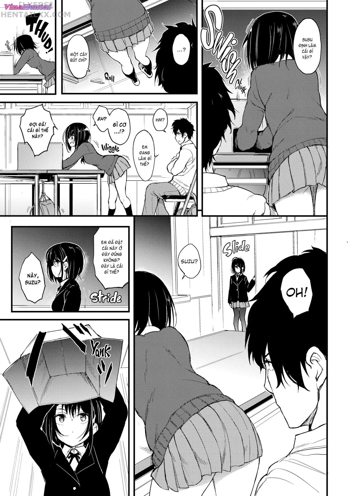 HentaiVN.net - Ảnh 9 - Lovely Kaede & Suzu ❤️ - Chap 1