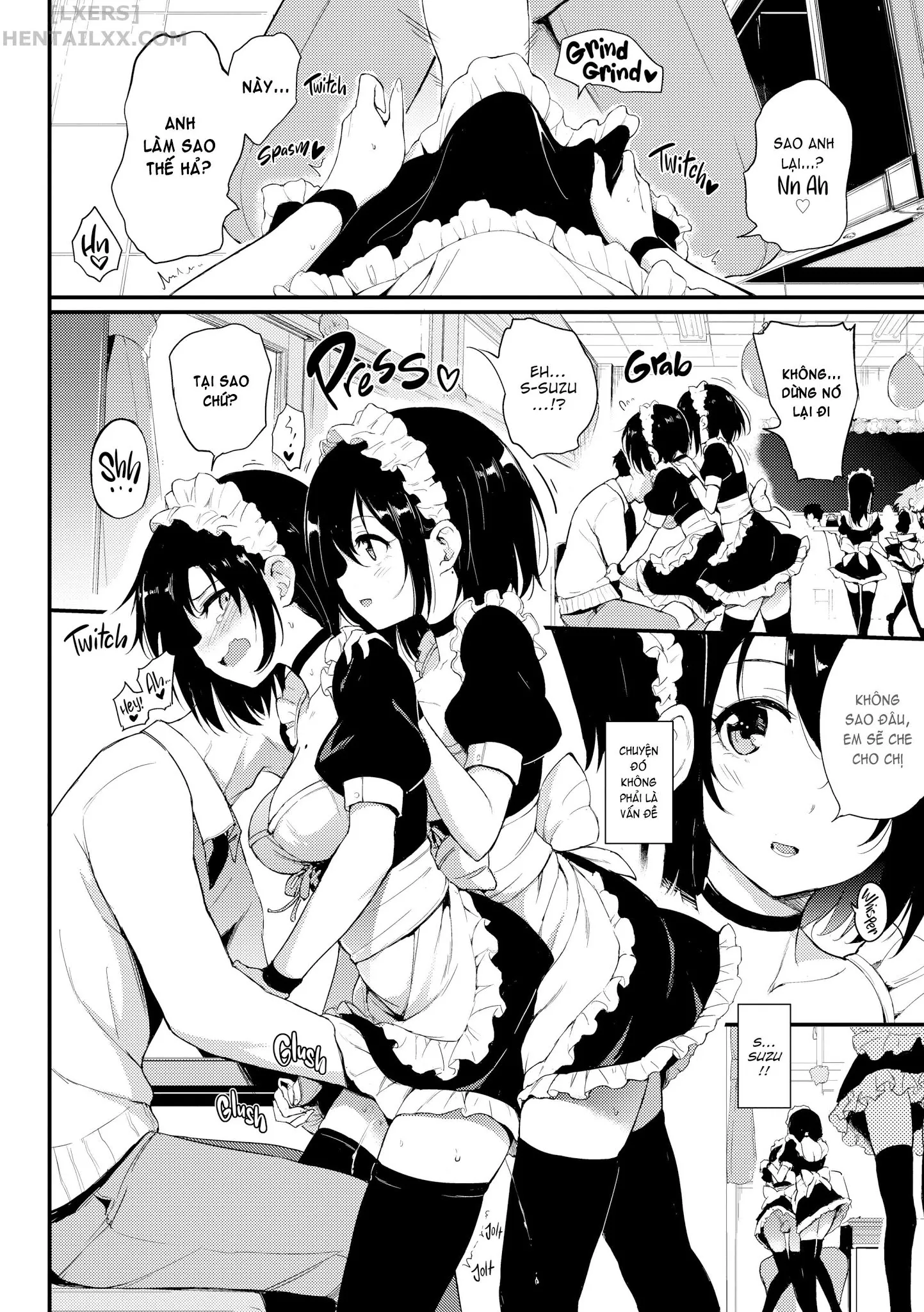 HentaiVN.net - Ảnh 9 - Lovely Kaede & Suzu ❤️ - Chap 2