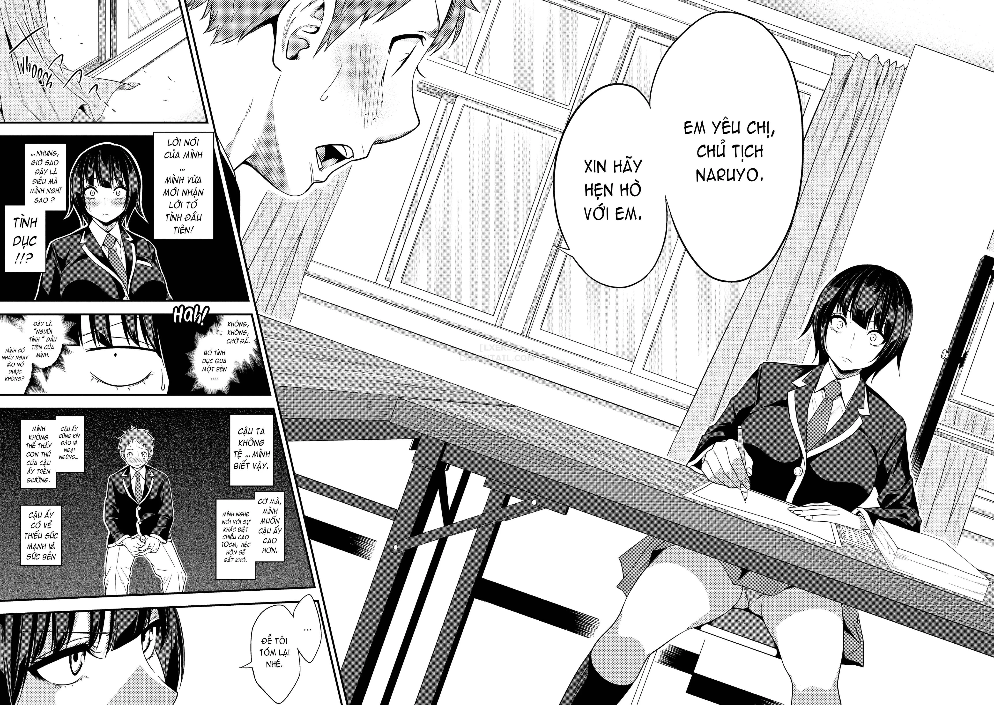 HentaiVN.net - Ảnh 9 - Kogals, Sluts, and Whatever [Dark & Darker Working Girls;Edumacated Girl; A Beast Can't Change Its Spots; Cold Slutty Student Council President; Hichijime-kun's Juunijigaoka-san Route; Love Trap Go Steady] - Chap 4 - Cold Slutty Student Council President
