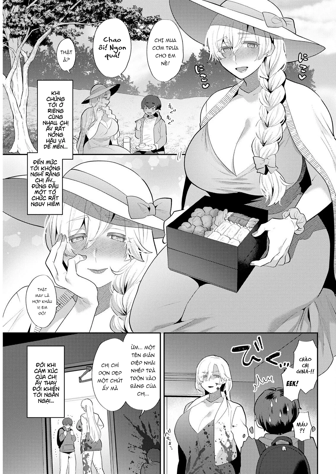 HentaiVN.net - Ảnh 9 - Chàng sinh viên và Đại tỷ zang hồ [Heibon na Daigakusei no Boku desu ga, Mafia no Onna Boss ni Hageshiku Aisareteimasu, I'm Just an Ordinary College Student, but a Mafia Boss Lady Is Violently in Love with Me!] - Tiểu đường 5 6 7