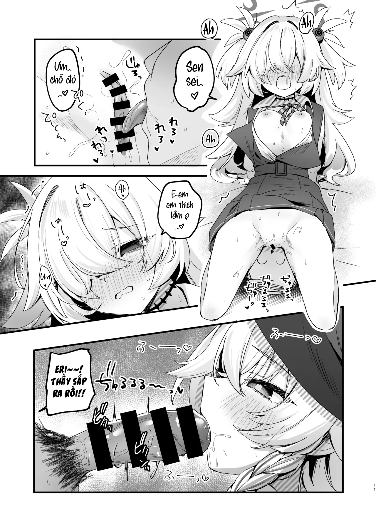 HentaiVN.net - Ảnh 10 - Lucky Occult ~Sensei và thứ bột ma thuật~ - One shot khô dái