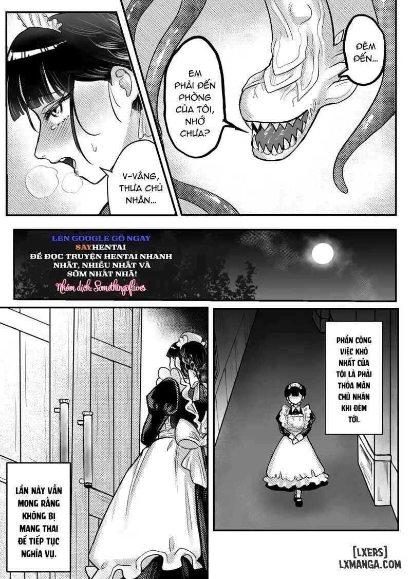 HentaiVN.net - Ảnh 9 - Hầu gái Shokushu - Chap 1
